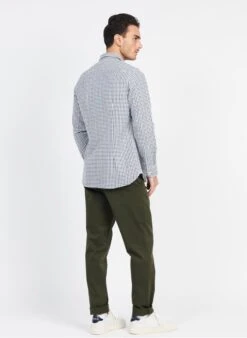 Selected Khaki Slim-fit Organic Cotton Pants -Deals Mode Modee Store 3841578