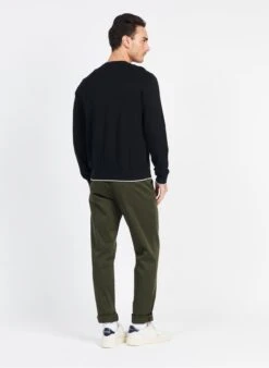 Selected Khaki Slim-fit Organic Cotton Pants -Deals Mode Modee Store 3841599