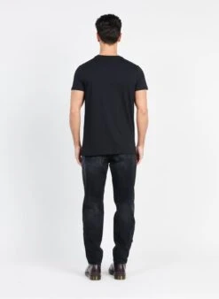 LE TEMPS DES CERISES PAIA - Black Regular-fit Round-neck Cotton T-shirt -Deals Mode Modee Store 3841751