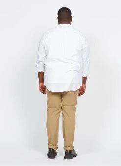 Gant White Regular-fit Cotton Shirt With Button-down Collar -Deals Mode Modee Store 3868356