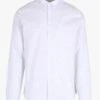 Ikks White Cotton Shirt With Classic Collar