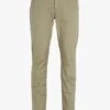 Ikks Khaki Cotton Chinos