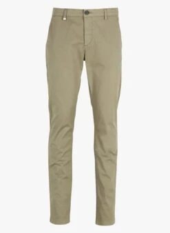 Ikks Khaki Cotton Chinos