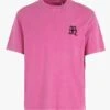 Ikks Pink Round-neck Cotton T-shirt