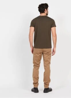 Selected Brown Slim-fit Cotton Chinos -Deals Mode Modee Store 3949613