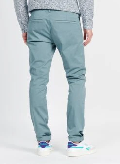 Ikks Blue Cotton Chinos -Deals Mode Modee Store 3952414