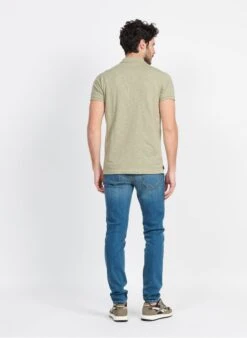 Ikks Blue Slim-fit Faded Cotton Jeans 23 Ikks Blue Slim-fit Faded Cotton Jeans -Deals Mode Modee Store 3952421