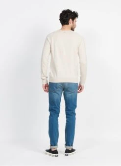 Ikks Blue Slim-fit Faded Cotton Jeans 31 Ikks Blue Slim-fit Faded Cotton Jeans -Deals Mode Modee Store 3952442