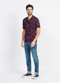 Ikks Blue Slim-fit Faded Cotton Jeans 34 Ikks Blue Slim-fit Faded Cotton Jeans -Deals Mode Modee Store 3952457