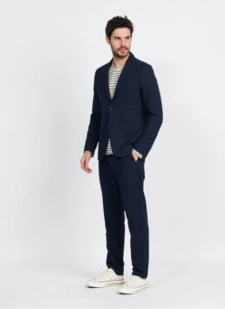 Ikks Blue Stretchy Carrot Pants -Deals Mode Modee Store 3952467