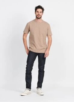 Grey Organic Cotton Slim-fit Jeans -Deals Mode Modee Store 3952524