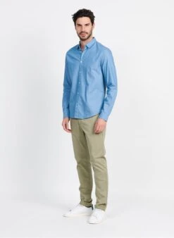 Ikks Khaki Cotton Chinos -Deals Mode Modee Store 3952595