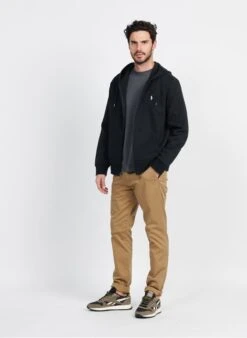 Selected Brown Slim-fit Cotton Chinos -Deals Mode Modee Store 3952646