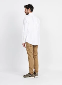 Selected Brown Slim-fit Cotton Chinos -Deals Mode Modee Store 3952656