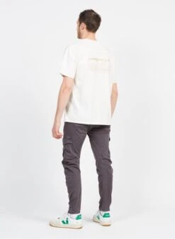 LE TEMPS DES CERISES Silver Cotton Combat Pants With Pockets -Deals Mode Modee Store 3973272