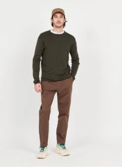 Minimum WIZZA - Brown Straight-leg Cotton-blend Pants -Deals Mode Modee Store 3974557