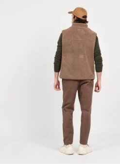 Minimum WIZZA - Brown Straight-leg Cotton-blend Pants -Deals Mode Modee Store 3974562