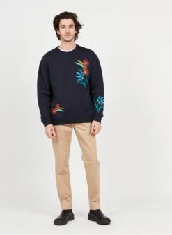 Scotch And Soda Beige Straight-leg Organic Cotton-blend Pants -Deals Mode Modee Store 3974746