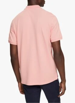 ESPRIT Pink Regular-fit Cotton Polo Shirt -Deals Mode Modee Store 3979924
