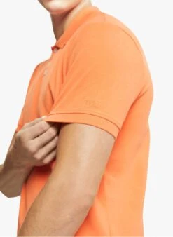 ESPRIT Orange Regular-fit Cotton Polo Shirt -Deals Mode Modee Store 3979928