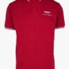 Red Hackett X Aston Martin Regular-fit Cotton Polo Shirt