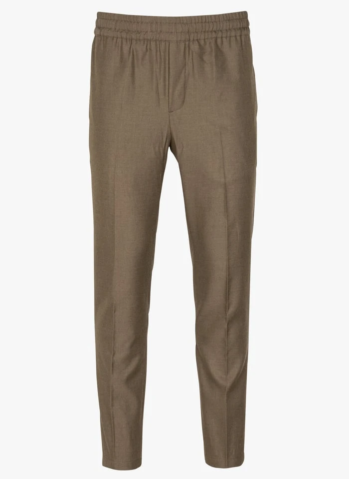 Samsoe Samsoe SMITHY - Grey Slim-fit Pants 1 Samsoe Samsoe SMITHY - Grey Slim-fit Pants