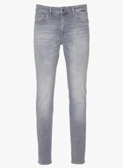 Selected Faded Jeans Cotton-blend Straight-leg Jeans