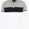 LE TEMPS DES CERISES LEOS - Grey Straight-cut Cotton Piqué Polo Shirt