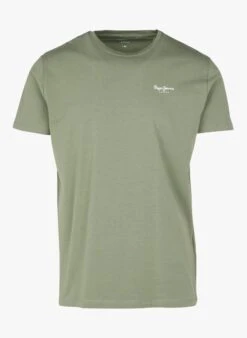 Pepe Jeans JACK - Grey Fluid Round-neck Cotton T-shirt