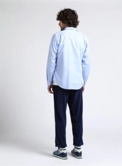 PAUL SMITH Blue Regular-fit Cotton Shirt With Classic Collar -Deals Mode Modee Store 4016767