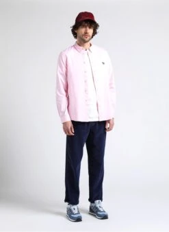 PAUL SMITH Pink Regular-fit Cotton Shirt With Classic Collar -Deals Mode Modee Store 4016771