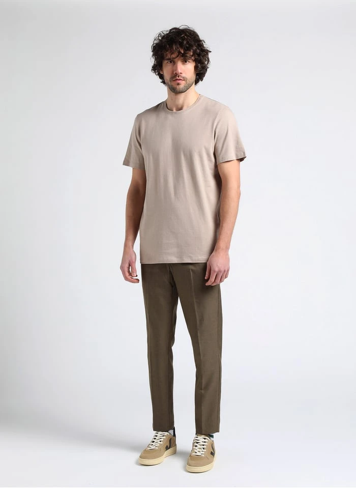 Samsoe Samsoe SMITHY - Grey Slim-fit Pants 4 Samsoe Samsoe SMITHY - Grey Slim-fit Pants - Image 4