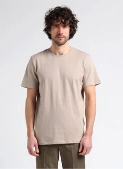 Selected Black Round-neck Cotton-blend T-shirt -Deals Mode Modee Store 4016778