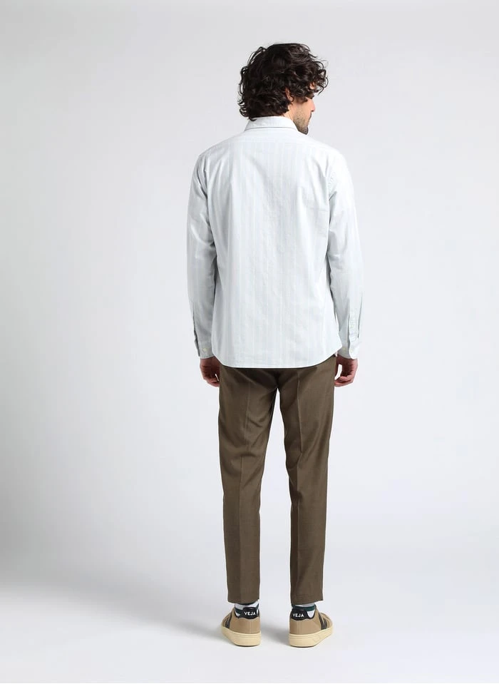 Samsoe Samsoe SMITHY - Grey Slim-fit Pants 7 Samsoe Samsoe SMITHY - Grey Slim-fit Pants - Image 7