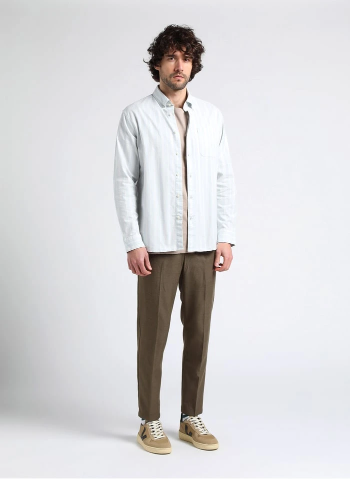 Samsoe Samsoe SMITHY - Grey Slim-fit Pants 6 Samsoe Samsoe SMITHY - Grey Slim-fit Pants - Image 6