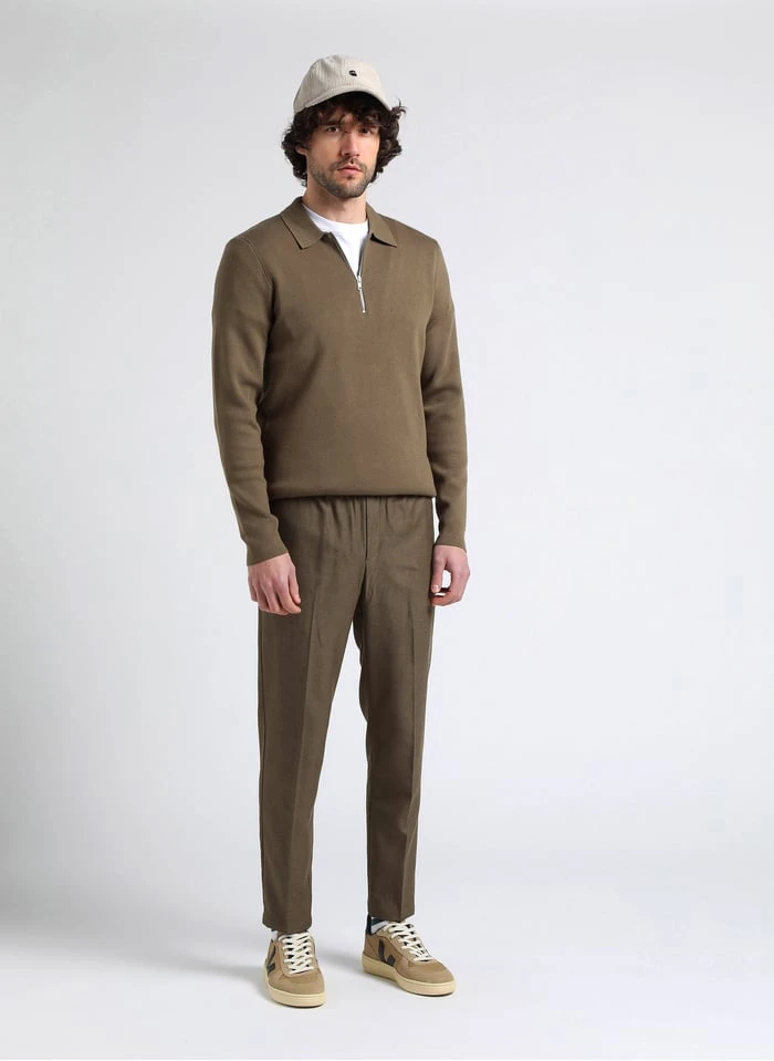 Samsoe Samsoe SMITHY - Grey Slim-fit Pants 12 Samsoe Samsoe SMITHY - Grey Slim-fit Pants - Image 12