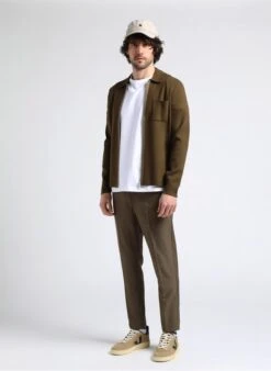 Samsoe Samsoe SMITHY - Grey Slim-fit Pants 32 Samsoe Samsoe SMITHY - Grey Slim-fit Pants -Deals Mode Modee Store 4016798