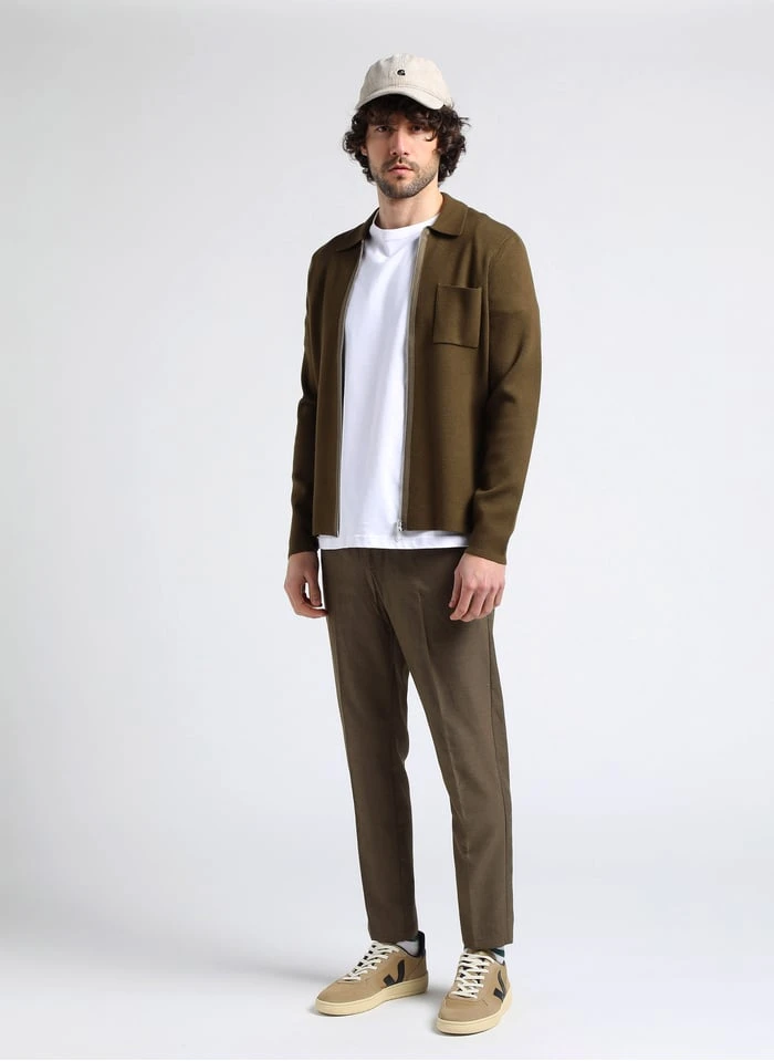 Samsoe Samsoe SMITHY - Grey Slim-fit Pants 14 Samsoe Samsoe SMITHY - Grey Slim-fit Pants - Image 14