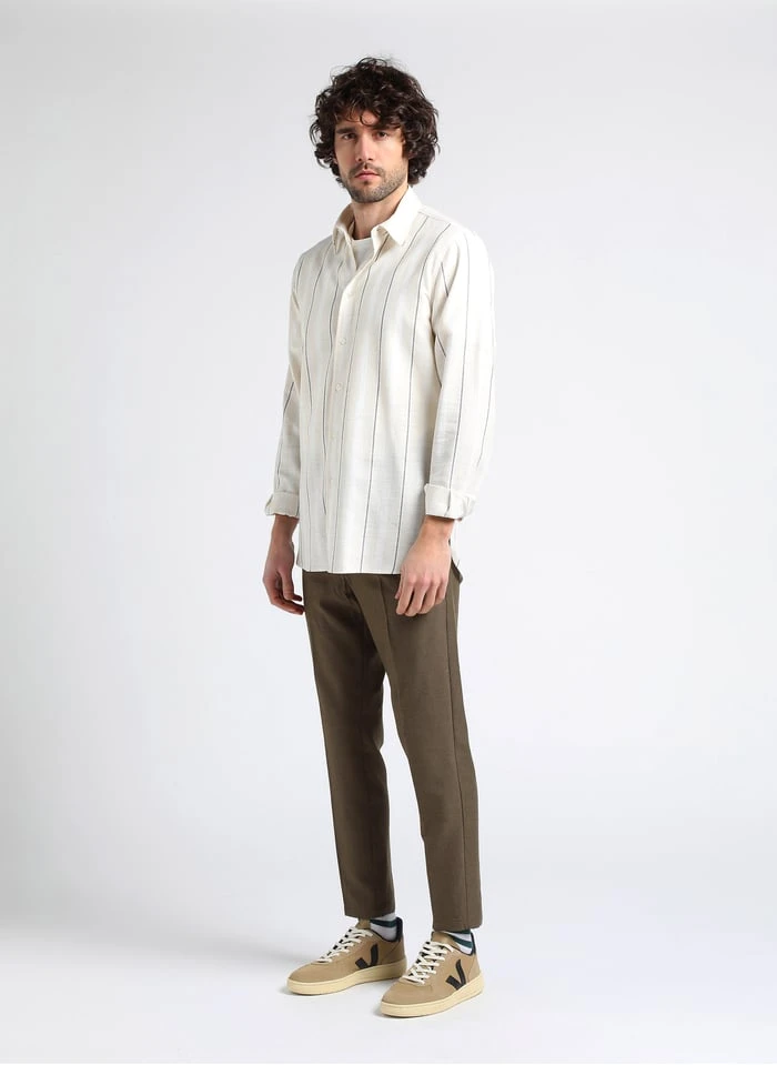 Samsoe Samsoe SMITHY - Grey Slim-fit Pants 16 Samsoe Samsoe SMITHY - Grey Slim-fit Pants - Image 16