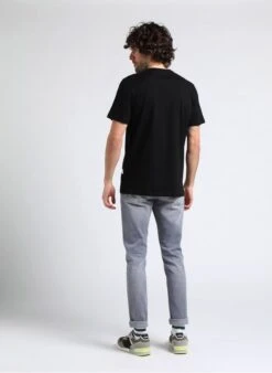 Selected Faded Jeans Cotton-blend Straight-leg Jeans -Deals Mode Modee Store 4016845