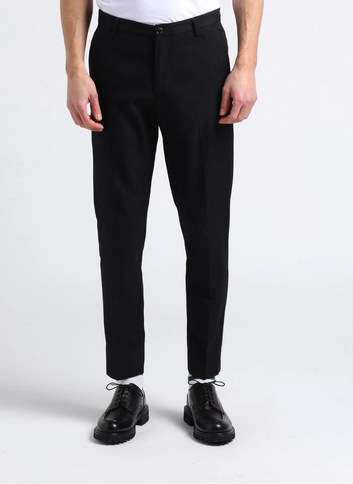 Samsoe Samsoe Silas - Striped Straight-leg Pinstripe Pants 2 Samsoe Samsoe Silas - Striped Straight-leg Pinstripe Pants - Image 2