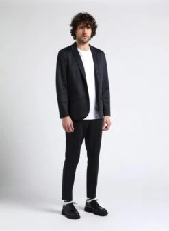 LE TEMPS DES CERISES ROLT - Blue Stretch Cigarette Pants -Deals Mode Modee Store 4016888