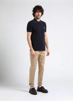 PAUL SMITH Blue Slim-fit Cotton Polo Shirt -Deals Mode Modee Store 4016908