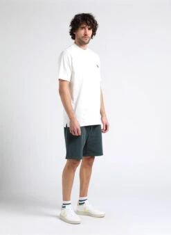 PAUL SMITH White Embroidered Organic Cotton Logo T-shirt -Deals Mode Modee Store 4017023