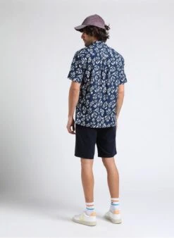 Scotch And Soda Multicolored Short-sleeved Printed Shirt With Classic Collar -Deals Mode Modee Store 4017049