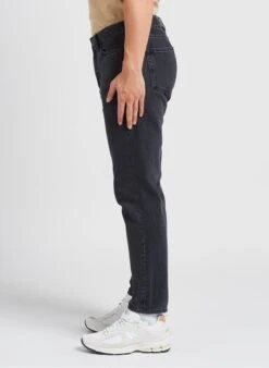 American Vintage YOPDAY - Black Straight-leg Cotton Jeans -Deals Mode Modee Store 4017130