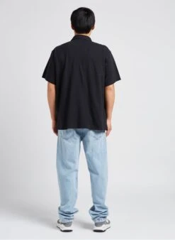 ADIDAS Black Cotton Polo Shirt With Classic Collar -Deals Mode Modee Store 4017212