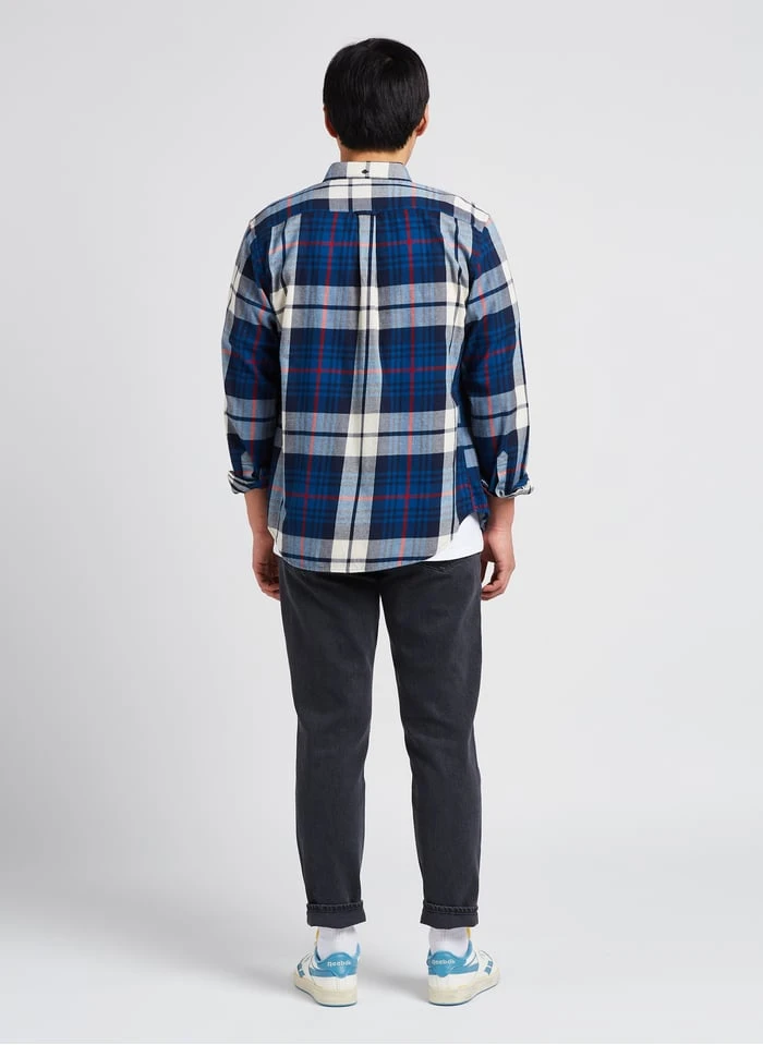 Gant White Regular-fit Checked Cotton Shirt With Button-down Collar 4 Gant White Regular-fit Checked Cotton Shirt With Button-down Collar - Image 4