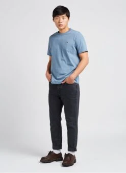 American Vintage YOPDAY - Black Straight-leg Cotton Jeans -Deals Mode Modee Store 4017371