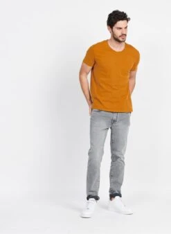 Ikks Grey Slim-fit Cotton-blend Jeans -Deals Mode Modee Store 4017902